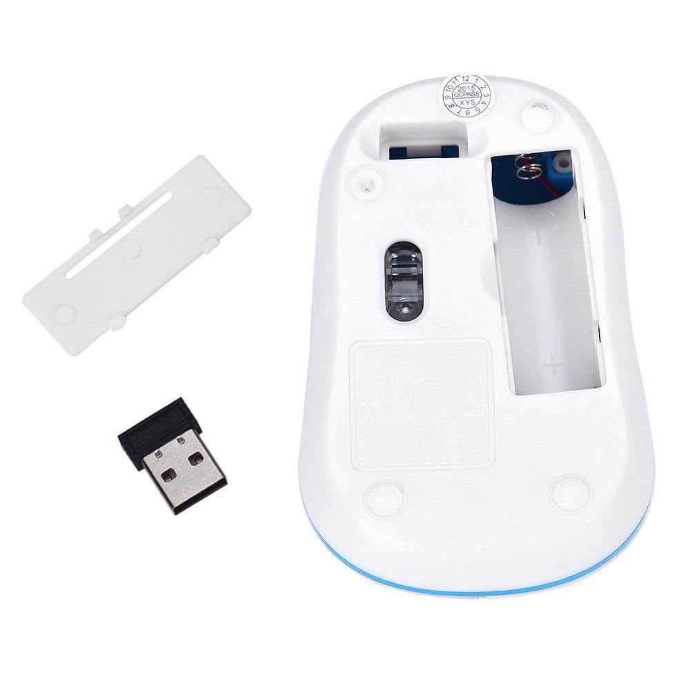 Stylish 2.4G 1600DPI Optical Mini Wireless USB Mouse Mice For Computer Laptop PC