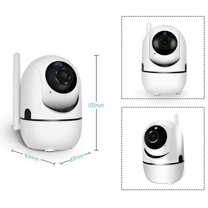 Rotatable 1080P HD Wireless WIFI IP CCTV Smart Home Security Surveillance Camera Night Vision Built-in Microphone With Megaphone Speaker Support SD Card Video Recording U.S.A