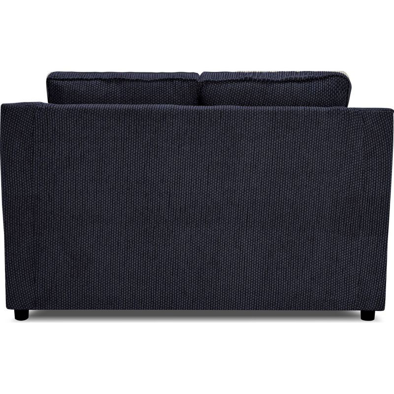 Clark Loveseat Dark Blue - True Seating
