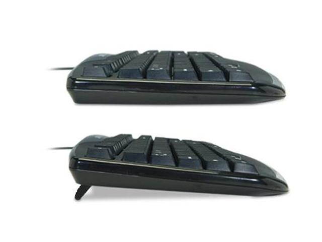 SEAL SHIELD STK503P Black Wired Silver Storm Keyboard