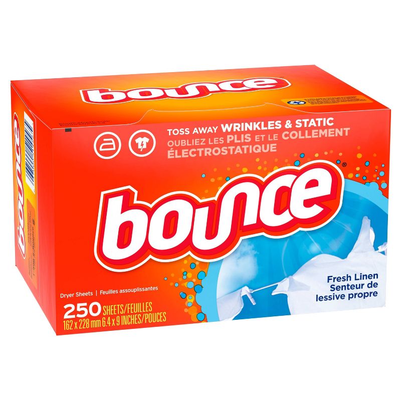 Bounce Fresh Linen Dryer Sheets - 250ct