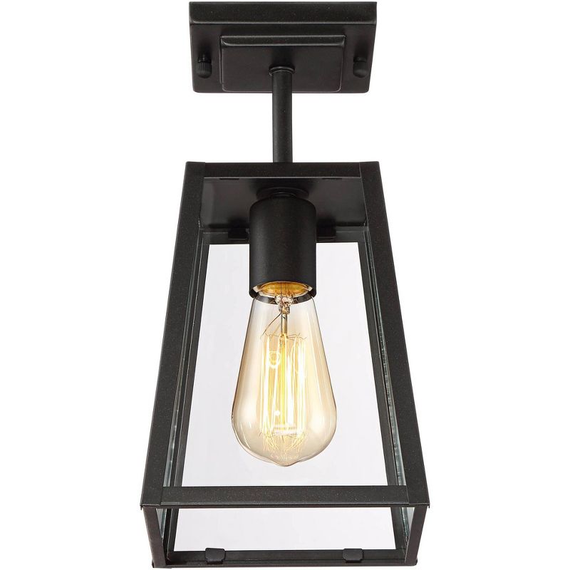 Bel Air Lighting Outdoor Hanging Pendant Black