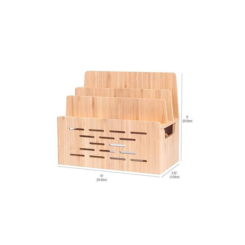 Universal Multi Device Cord Organizer Stand and Charging Station for Smartphones Tablets and Laptops Includes 5USB Port Hub Charger with Power Supply