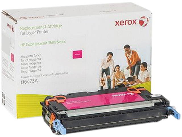 XEROX 006R01341 Compatible Toner Cartridge Replacement for HP 502A Q6473A 4900 Pages Yield; Magenta