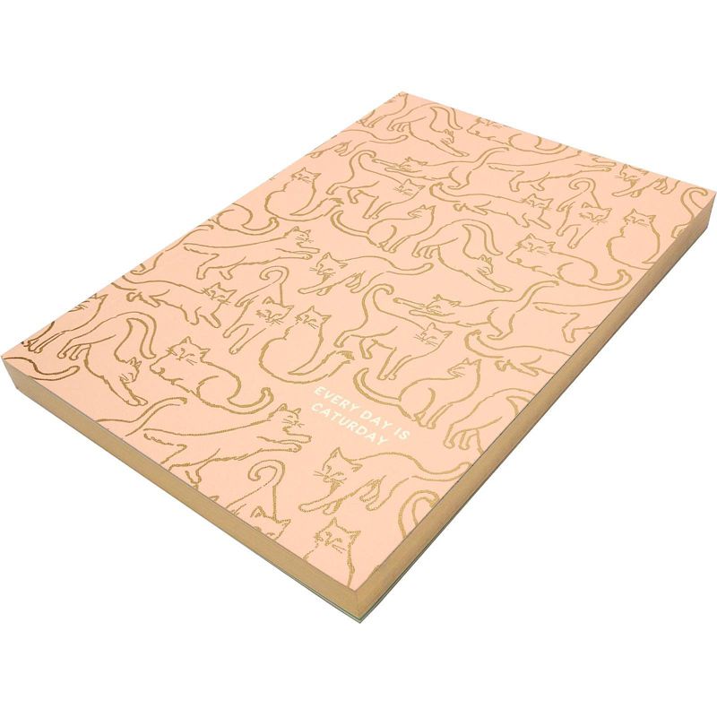 Green Inspired Cat Pet Pun Softcover Journal