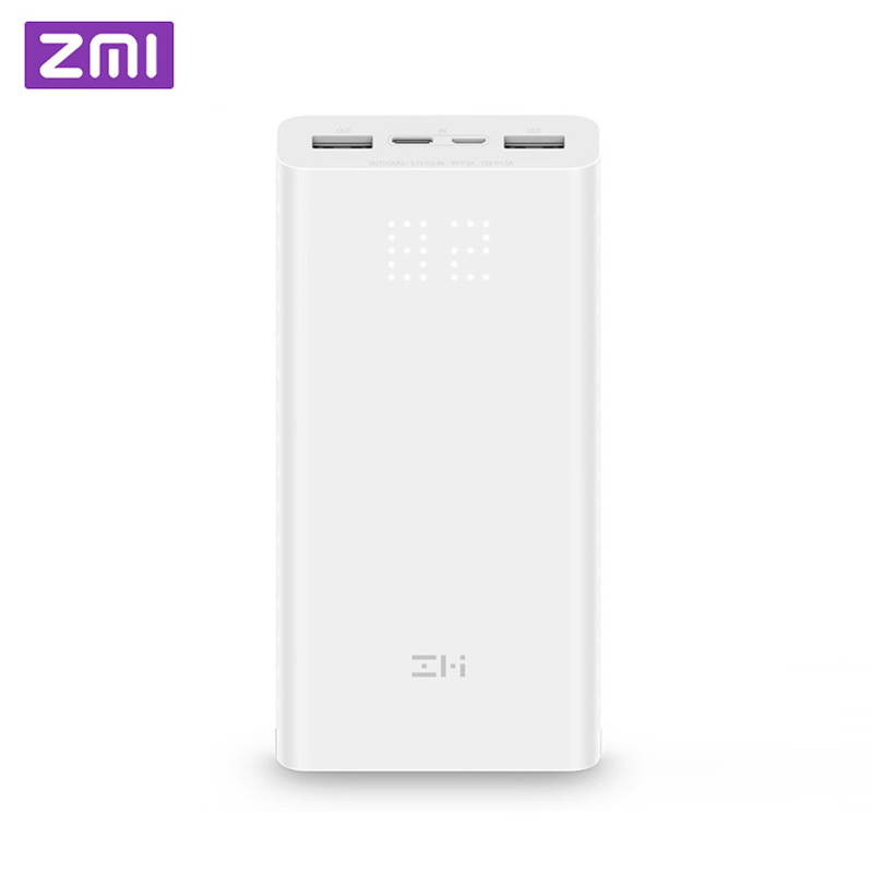 ZMI Power Bank 20000 mAh Quick Charge 3.0 20000mah Powerbank External Battery Charger Pack For Mobile Phone QB821