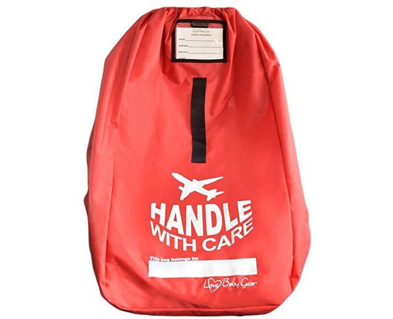 Zulay Love Baby Gear Ballistic Nylon Car Seat Travel Bag