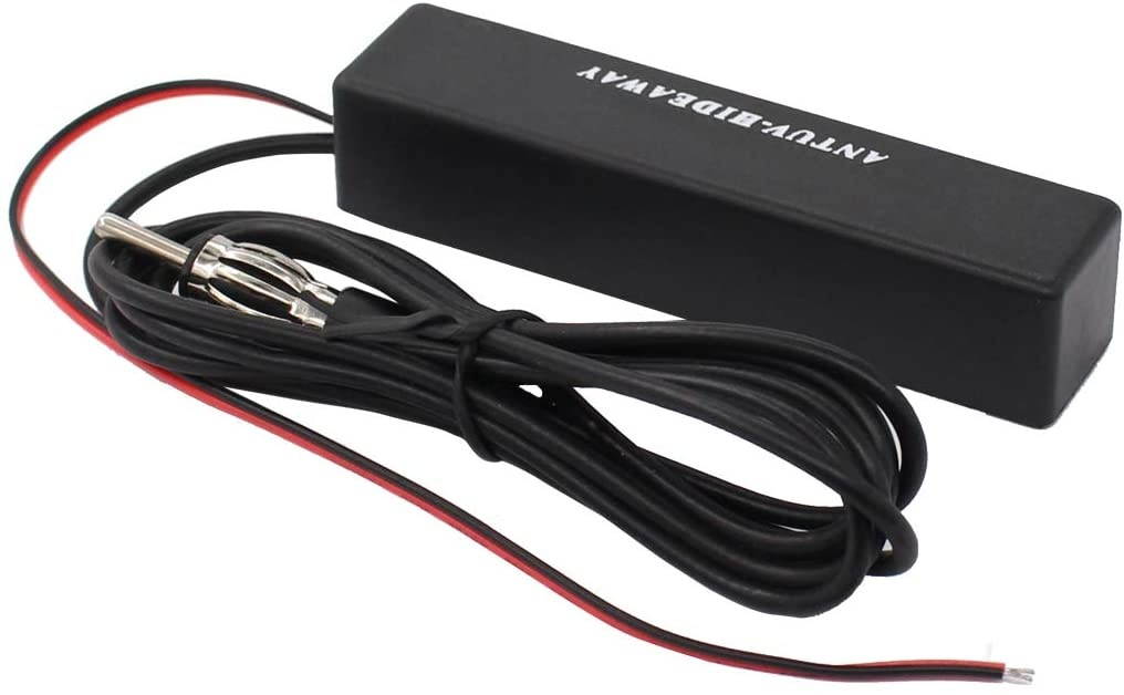 XtremeAmazing AM FM Radio Universal Amplified Stereo Windshield Hidden Antenna for Car Truck Motorcycle Harley Davidson Ultra Tour Glide Classic Street Glide