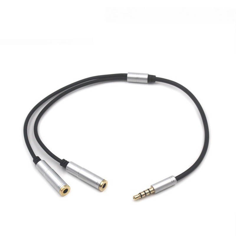 Bakeey 3.5mm One Point Two Audio Cable One Drag Two Headphone Cable