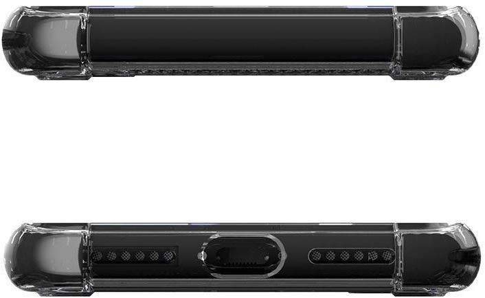 Moshi Vitros Clear Case for iPhone 11 - For Apple iPhone 11 Smartphone - Clear, Raven Black - High Gloss