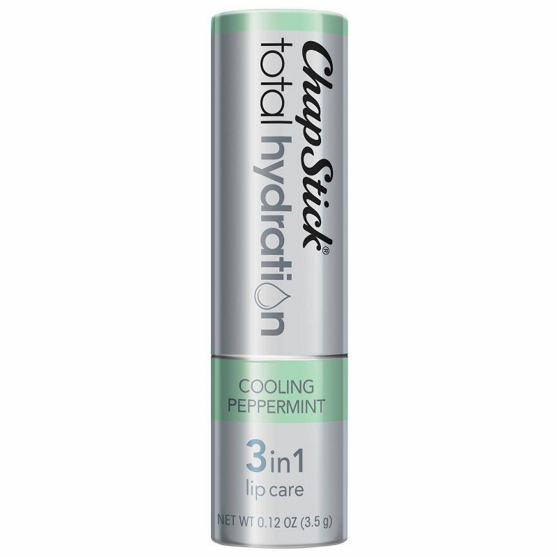 Chapstick Total Hydration Lip Balm - Cooling Peppermint - 0.12oz