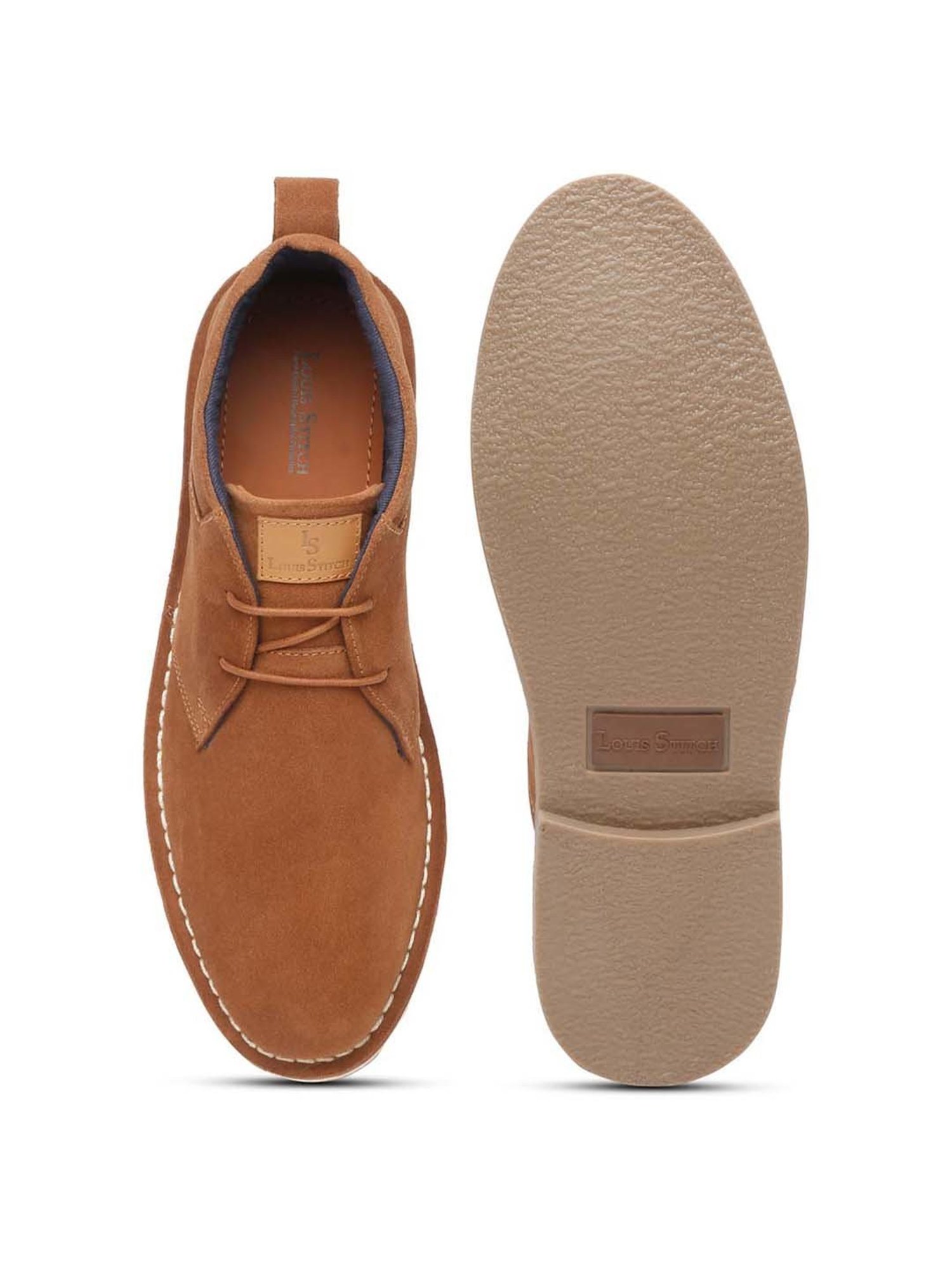 Louis Stitch Men's Russet Tan Chukka Boots