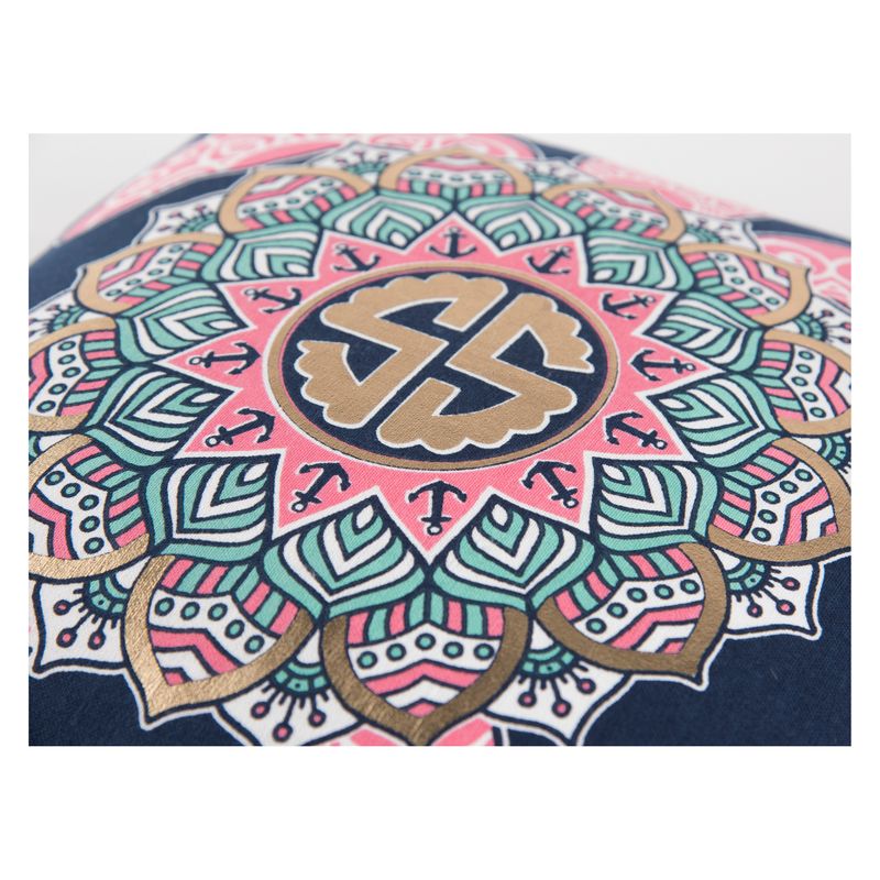 Simply Southern Animal Print Throw Pillow Blue - Rizzy Home