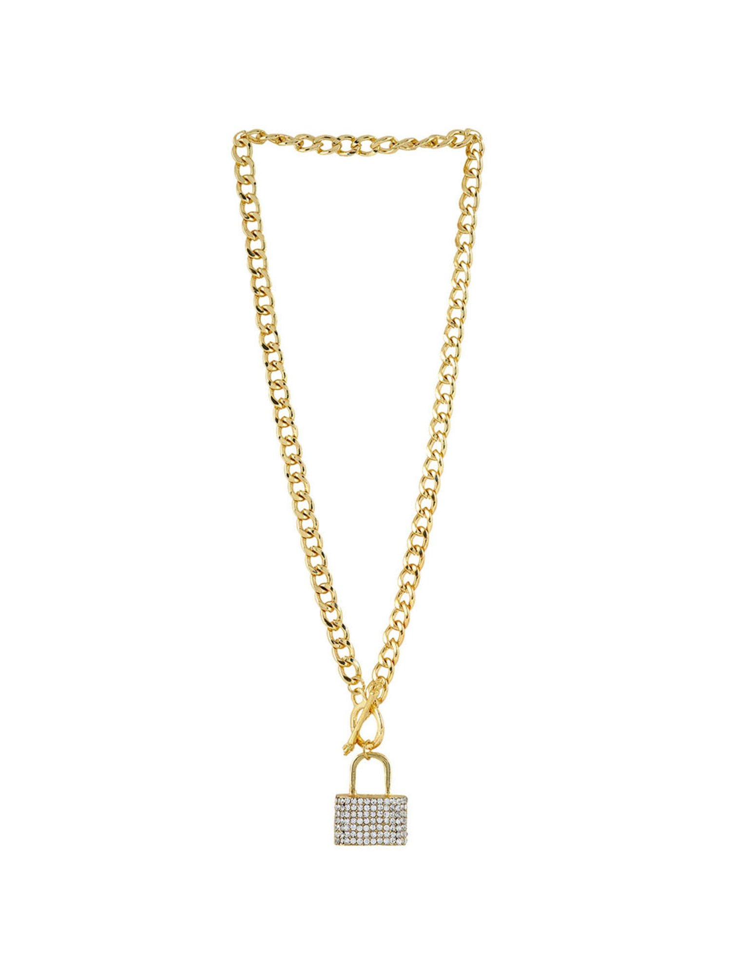 Joker & Witch The Party Edit Gold Lock-it Necklace