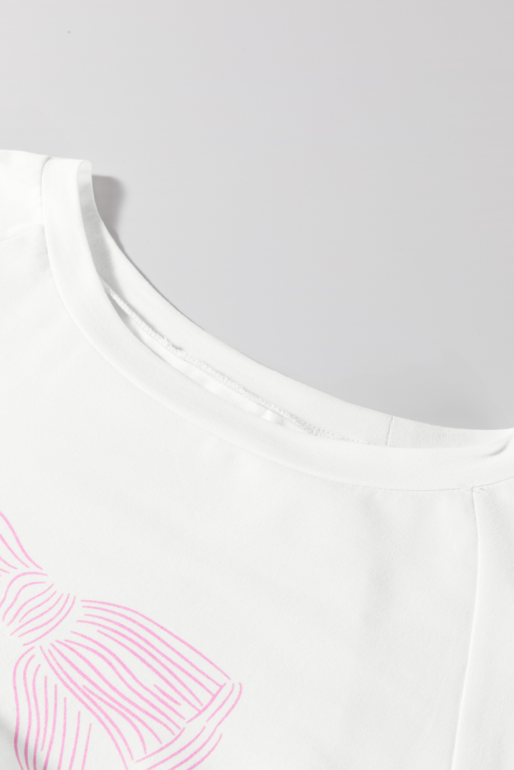 White Christmas Pullover and Drawstring Pants Pajama Set