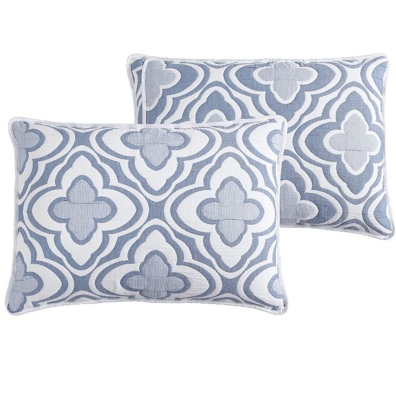 Twin Turtle Cove Quilt & Sham Set Light Turquoise/Aqua - Tommy Bahama