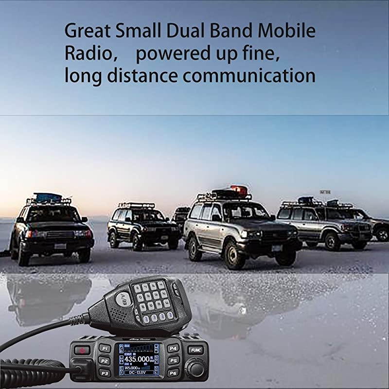 AT778UV Dual Band Transceiver Mobile Radio VHFUhf Two Way Amateur Radio