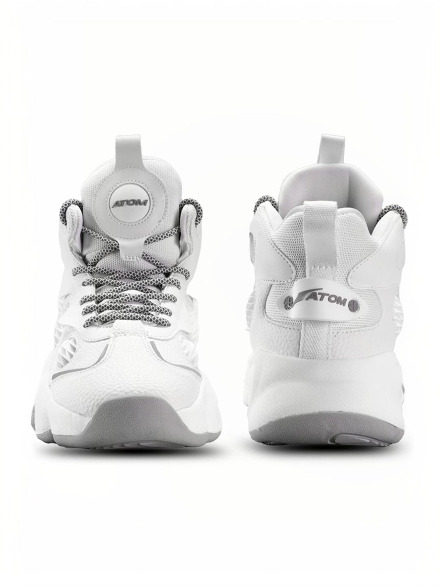 Atom Men's Supernova White Running Shoes