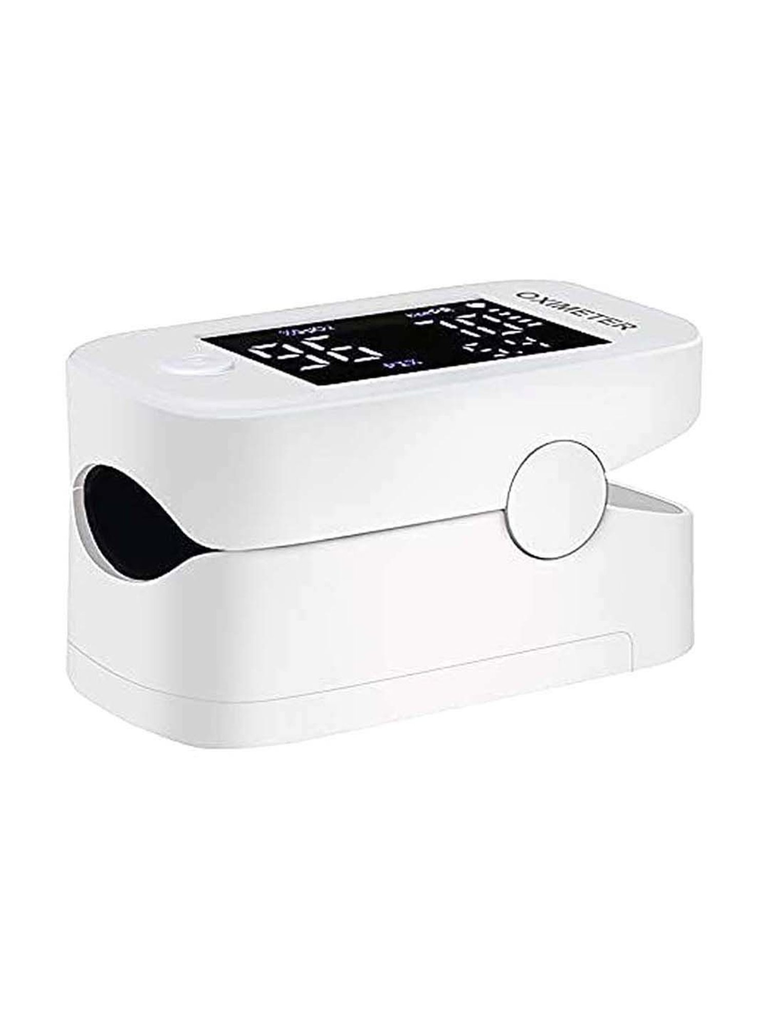 IZI Fingertip Pulse Oximeter with Oxygen Saturation SpO2, Pulse Rate and LED Display (White)