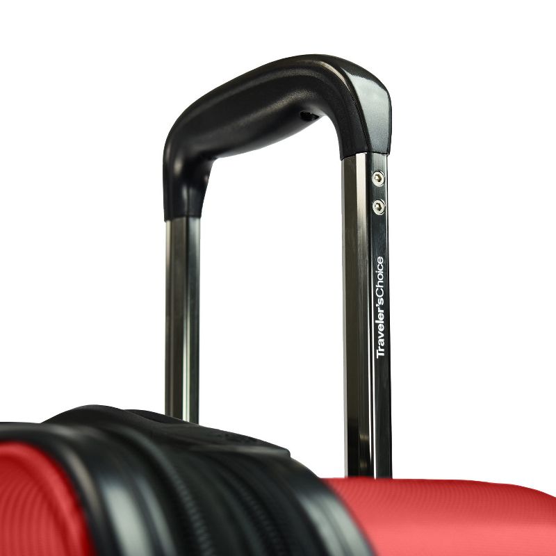 Traveler's Choice 26" La Serena Spinner Suitcase Set - Red