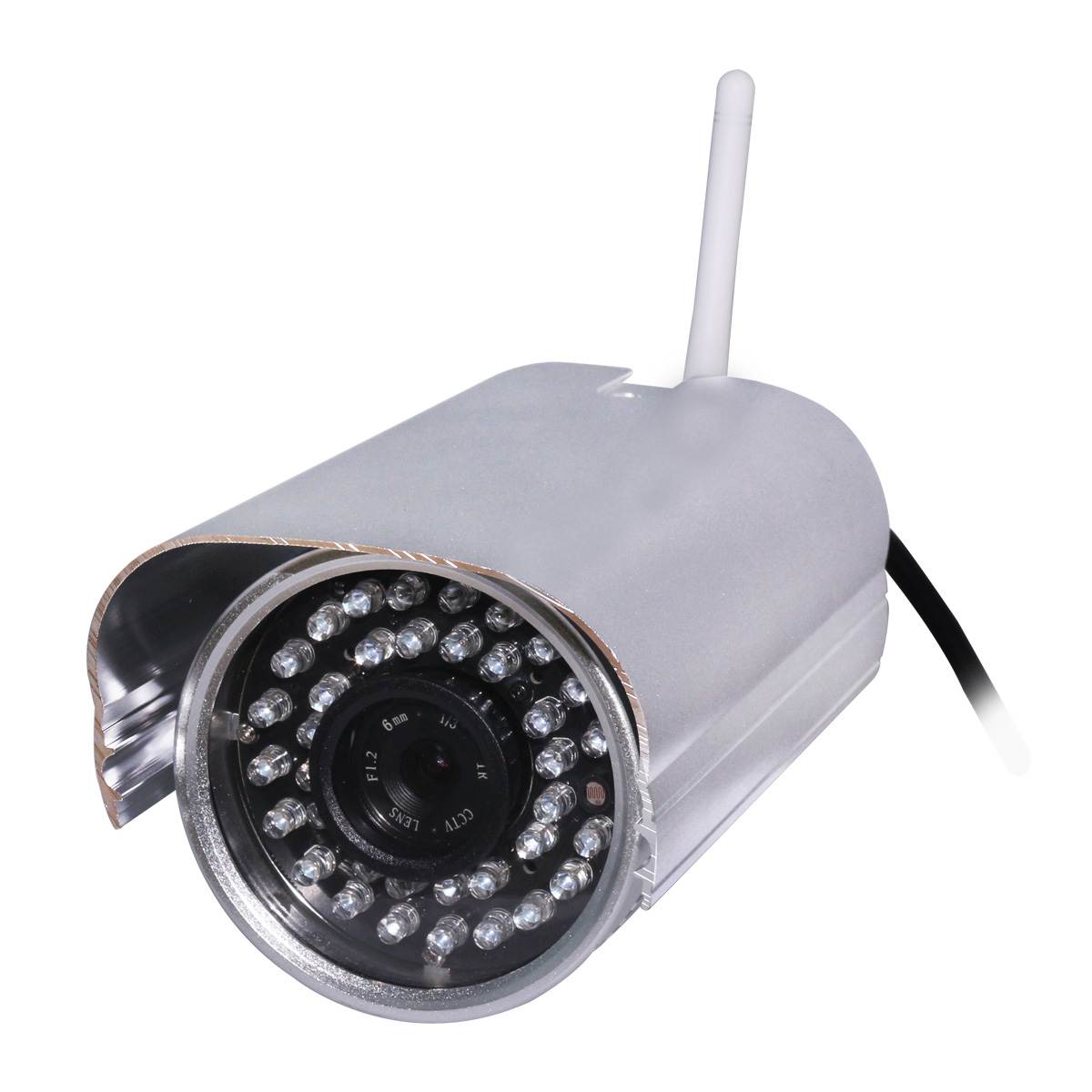 Wanscam JW0020 Wifi Outdoor Waterproof Pan/Tilt Surveillance Security CCTV P2P IP Camera Wireless Built in IR CUT 36 Infrared LED Night Vision Internet Access iPhone/Andriod Remote View PT Network