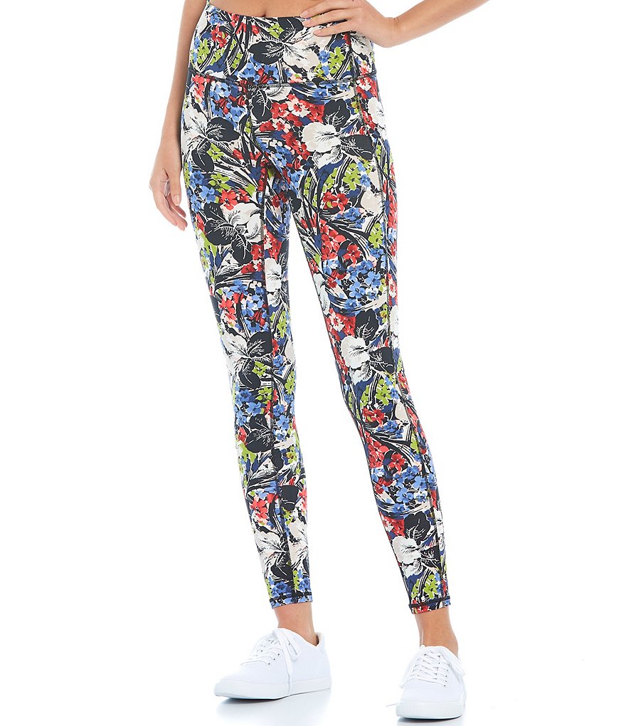 Marc New York Ombre Tie Dye High Rise 7/8 Pull-On Leggings