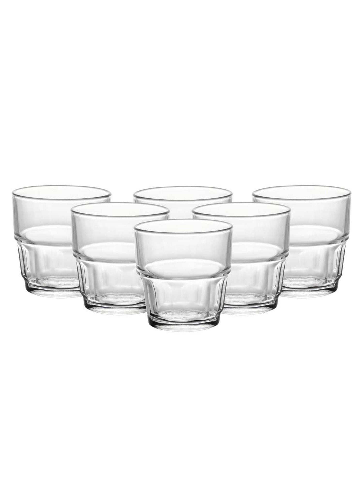 Duralex 'Lola' Transparent Glass 21 cm Tumbler (0.16 L) - Set of 6