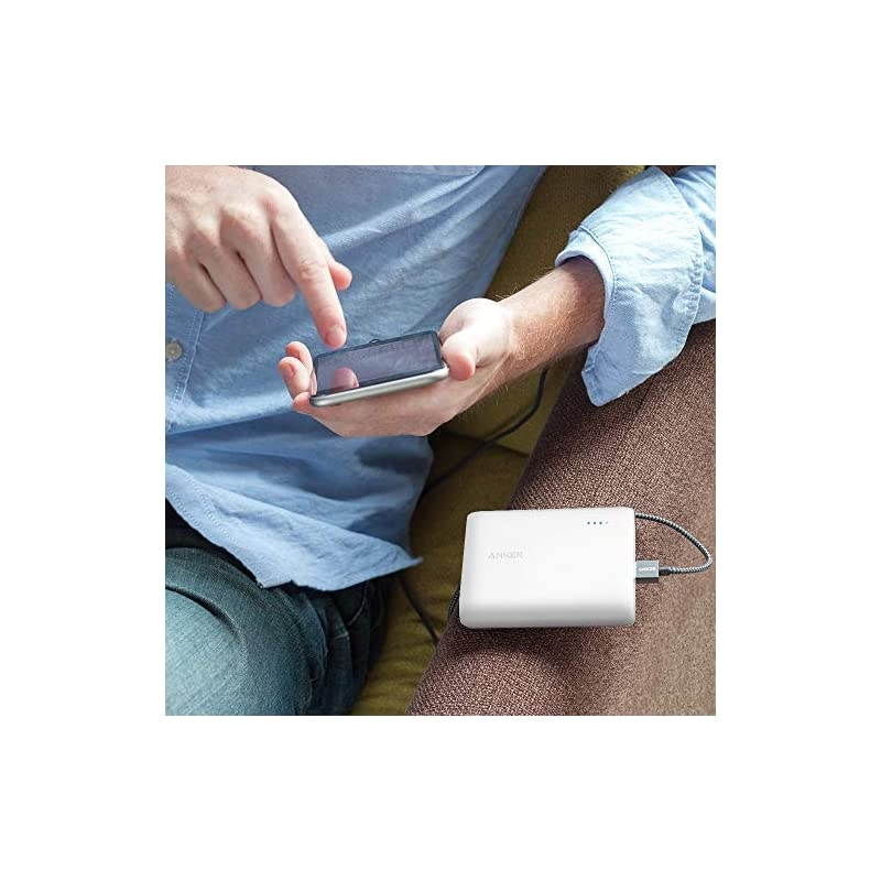 PowerCore 13000, Compact 13000mAh 4-Port Ultra-Portable Phone Charger Power Bank with PowerIQ and VoltageBoost Technology for iPhone, iPad, Samsung Galaxy