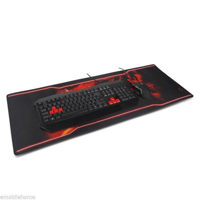 Motospeed P60 Large Keyboard Mouse Pad Protecting Item Soft surface non-slip mat