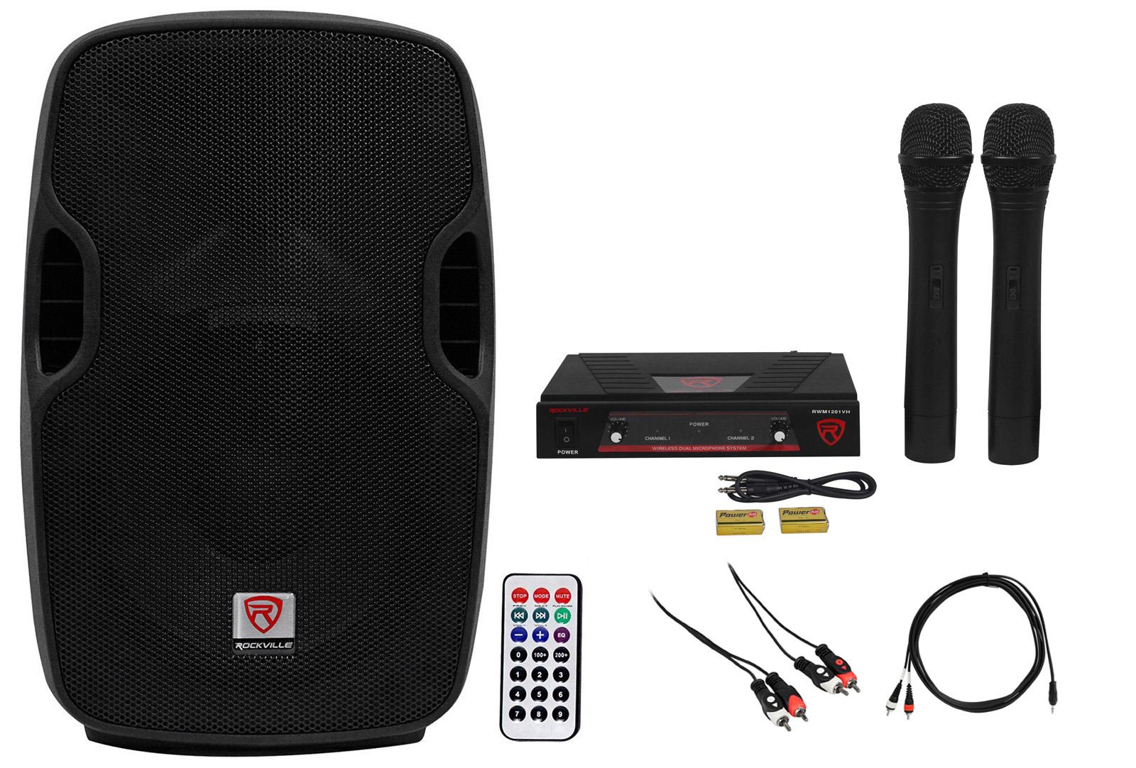 Rockville Powered 10" Karaoke Pro Machine/System 4 ipad/iphone/Android/Laptop/TV