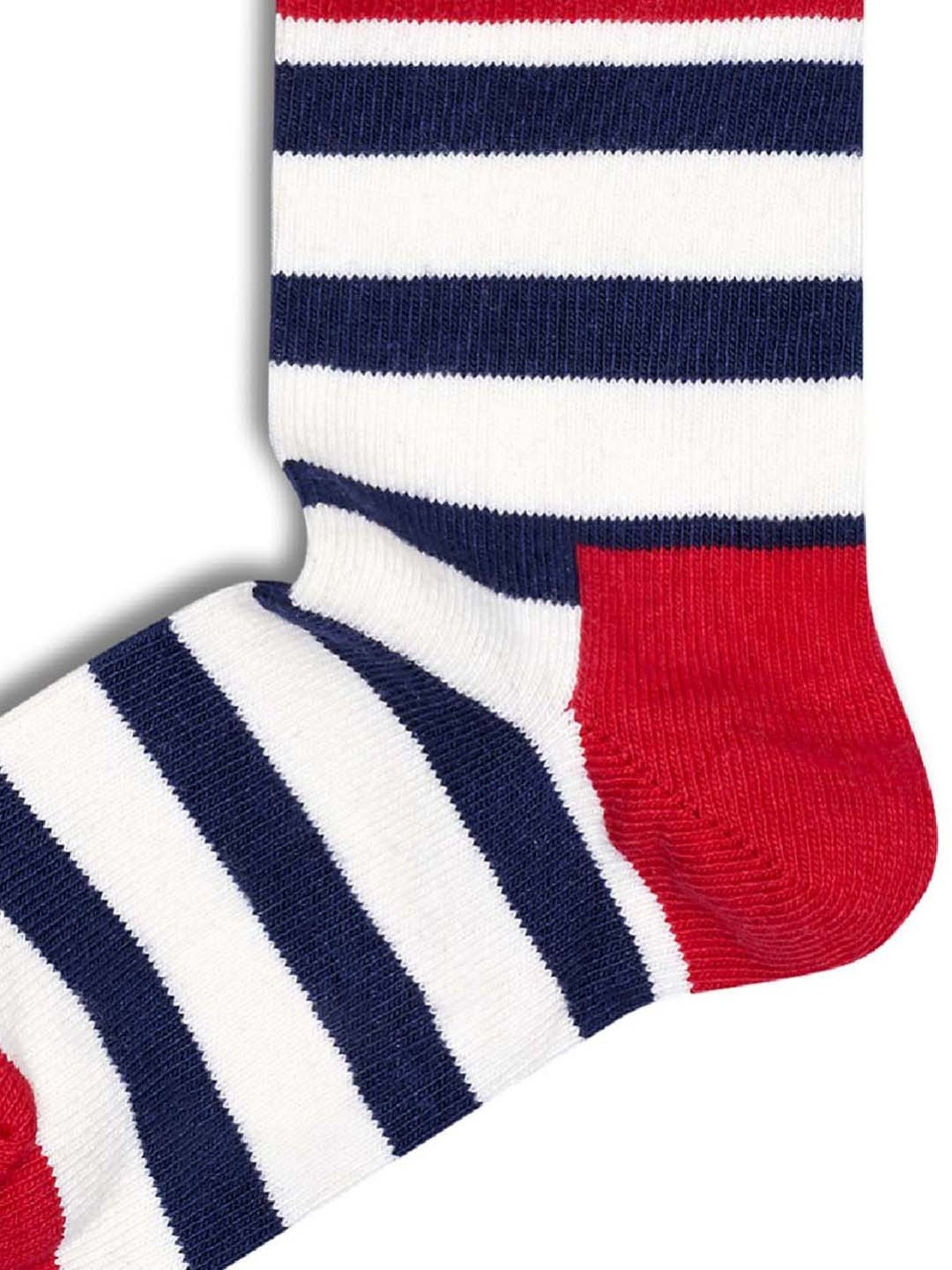 Happy Socks Kids Stripe Multicolor Cotton Striped Socks (2-3Y)