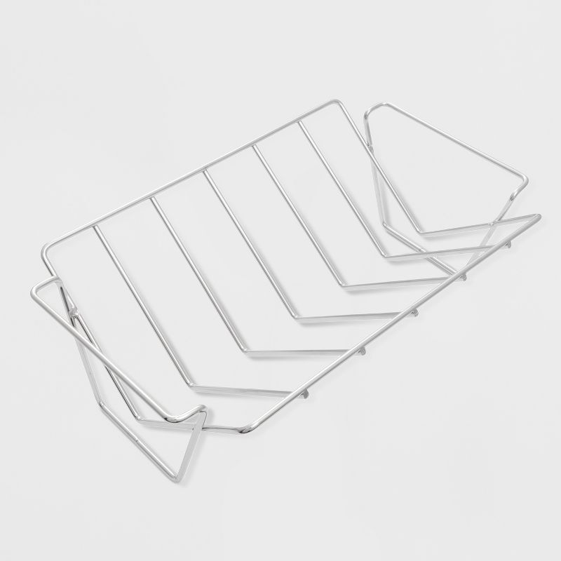 Char-Broil Grill Cookware Rib & Roast Rack - Silver