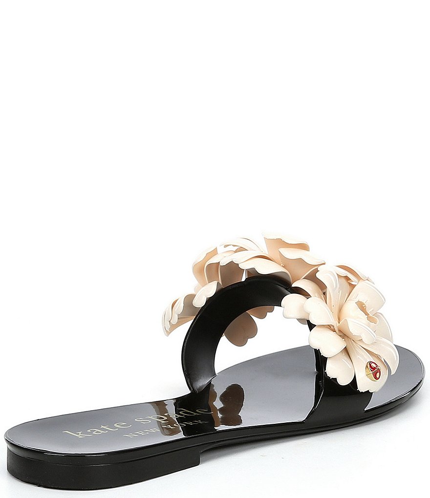 kate spade new york Jaylee 3D Flowers Jelly Slides