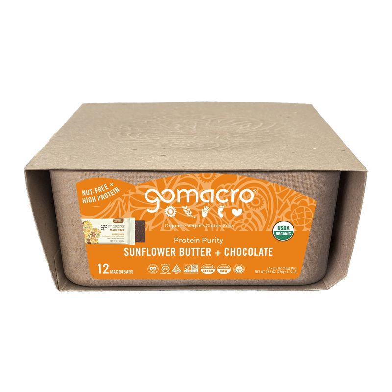 GoMacro Sunflower Butter & Chocolate MacroBar - 2.3oz