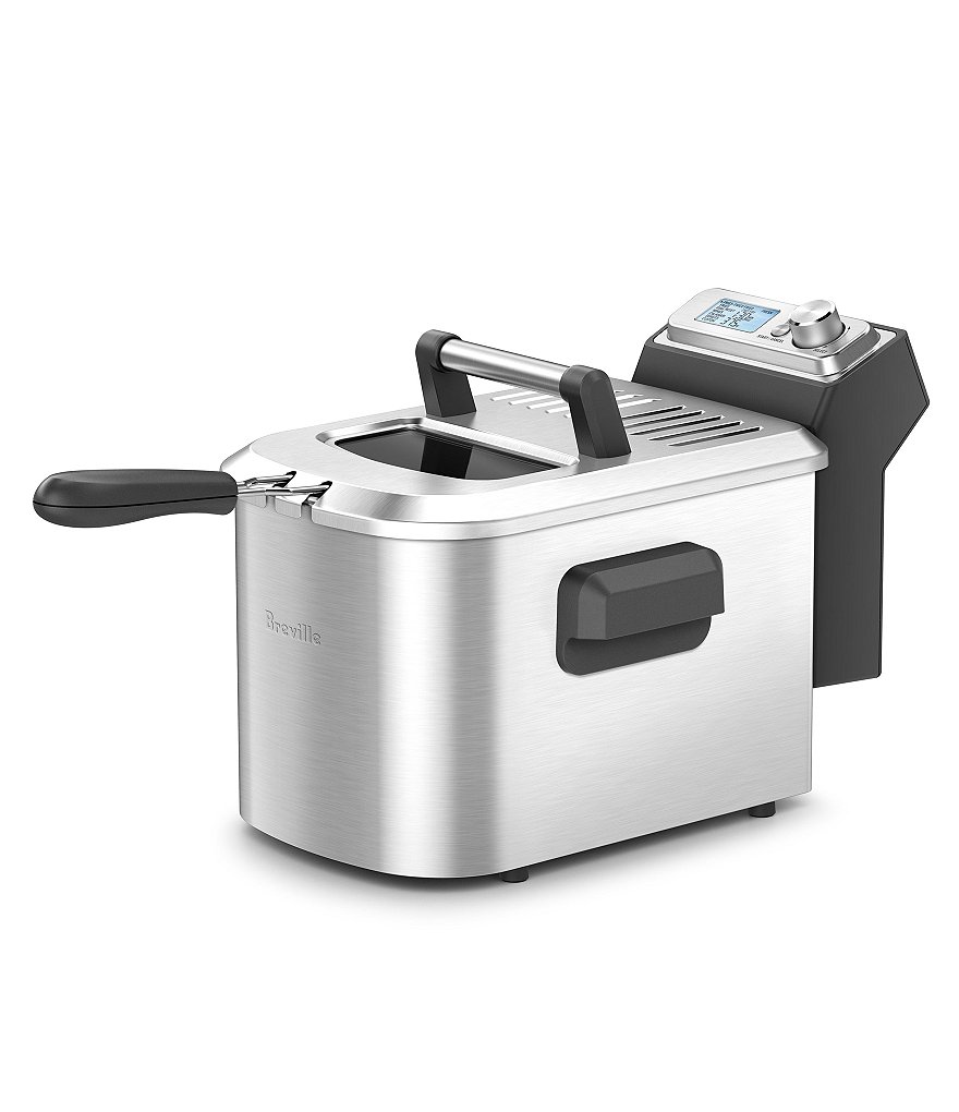 Breville Smart Fryer 4.25-Quart, 7 Functions Brushed Stainless Steel Deep Fryer