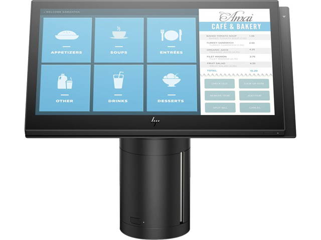 HP SBuy EP145 14" All-in-One POS System, Core i5, 2.60 GHz, 8GB DDR4 SDRAM, Windows 10 IoT Enterprise - 3DR99UT#ABA