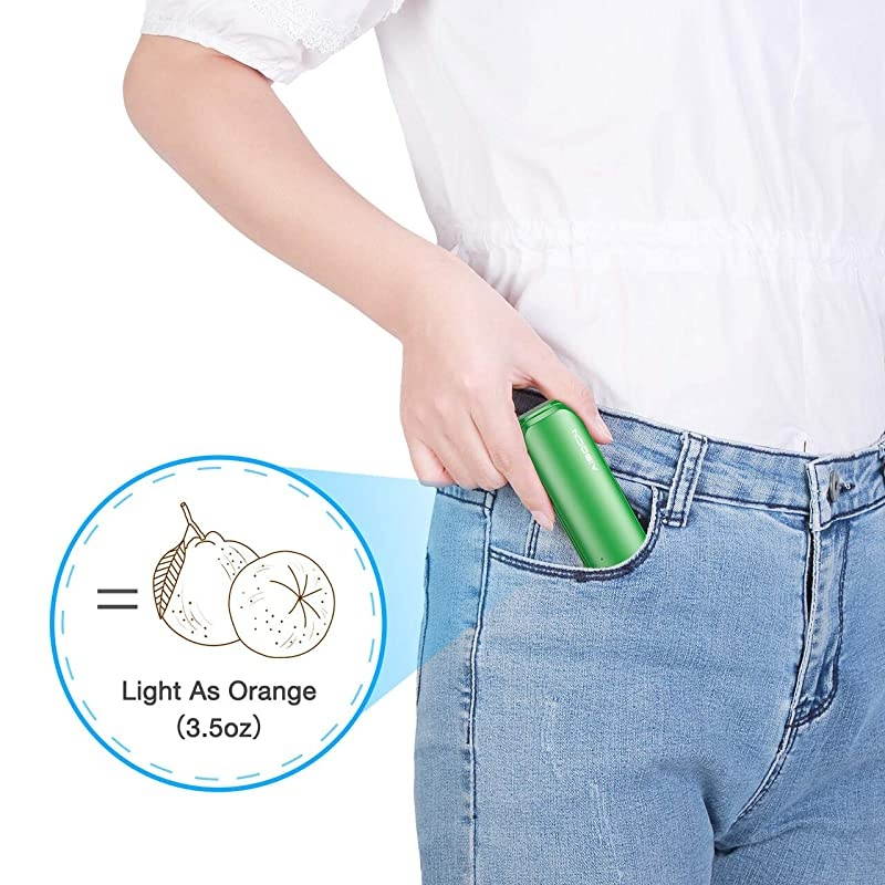 Mini Power Bank 6700mAh Portable External Charger with Fast Charging Technology for iPhone Samsung Galaxy Tablets and More Green