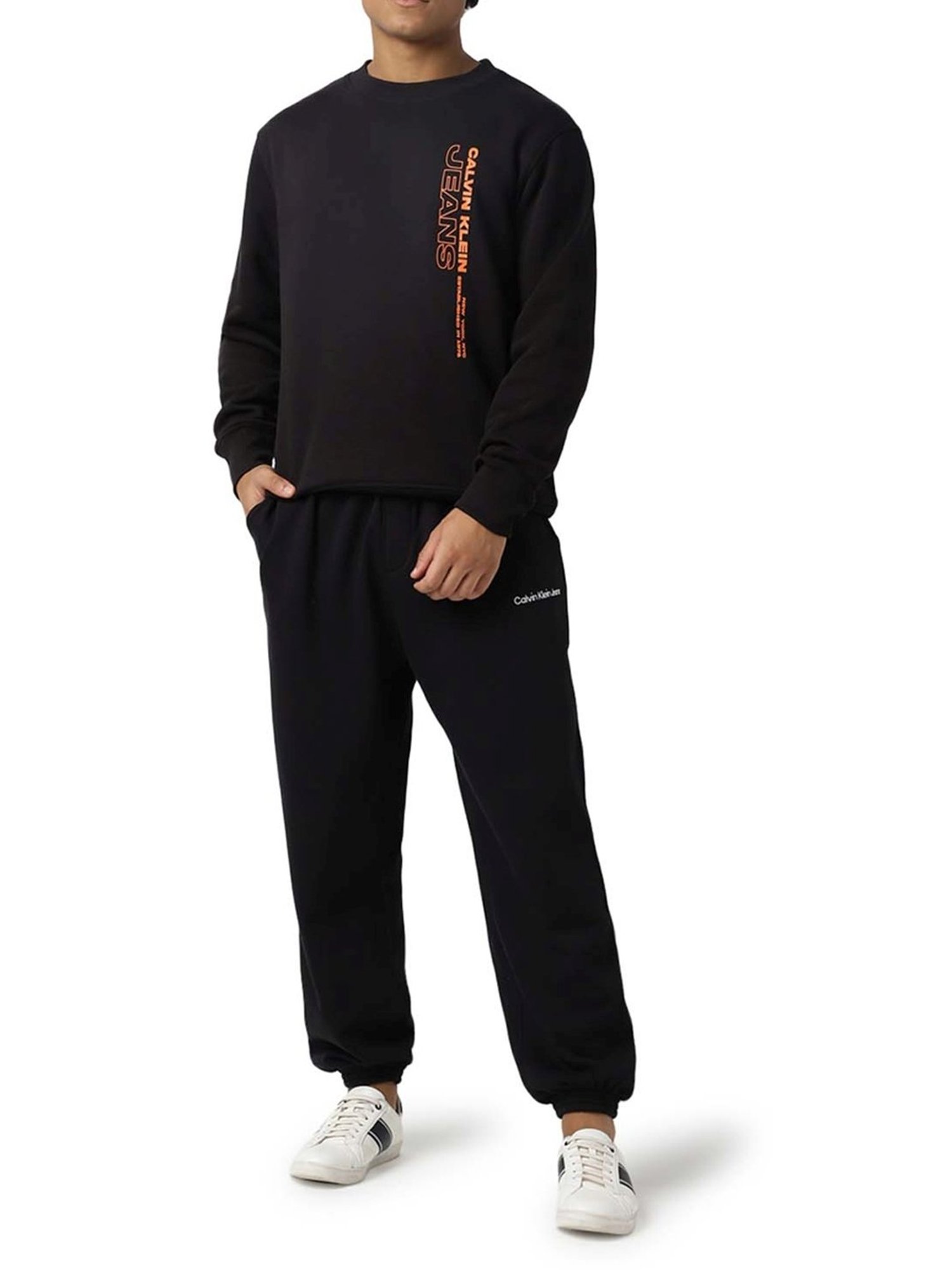 Calvin Klein Jeans Black Regular Fit Sweater