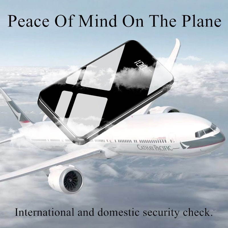 2021 New 900000mAh Popular Portable Charger External Battery Poverbank Power Bank Ultra Large Capacity 2 USB PowerBank