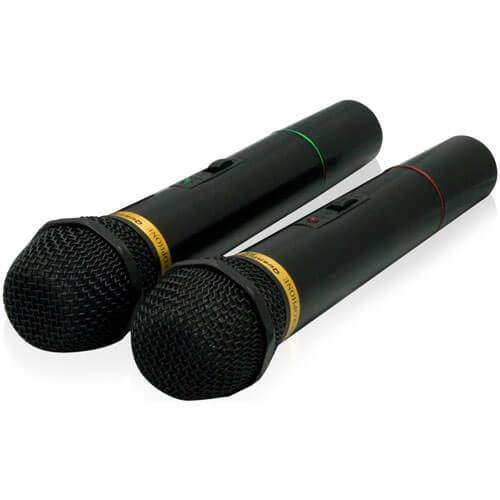 QFX M336 / M-336 / M-336 Twin Pack Wireless Dynamic Professional Microphone