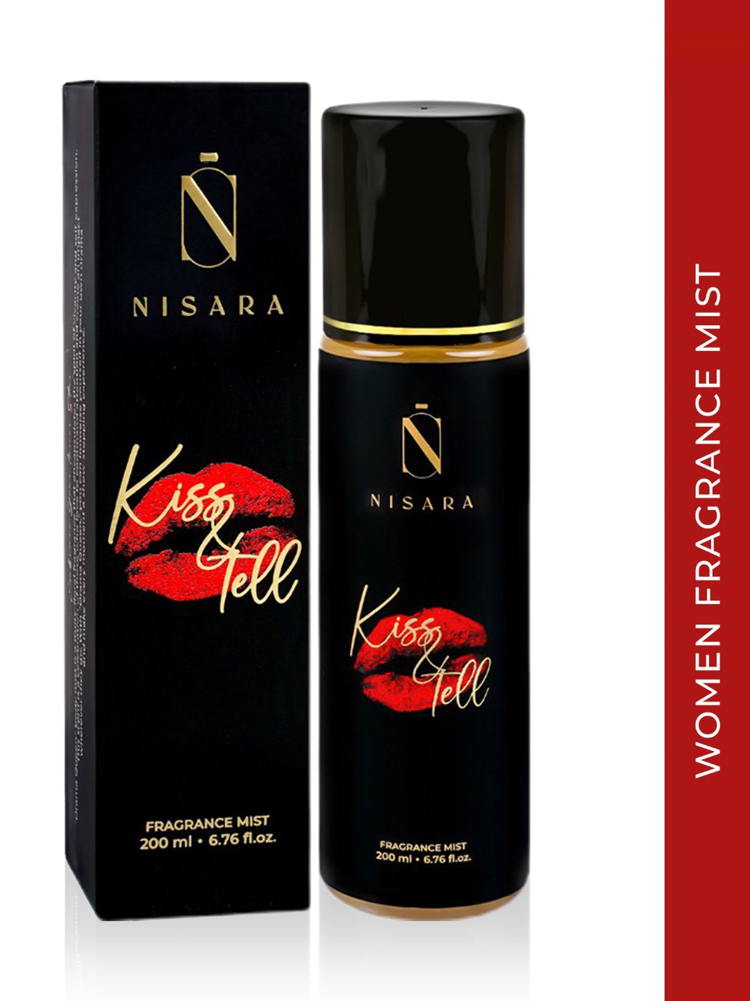 NISARA Kiss & Tell Body Mist for Women - 200 ml