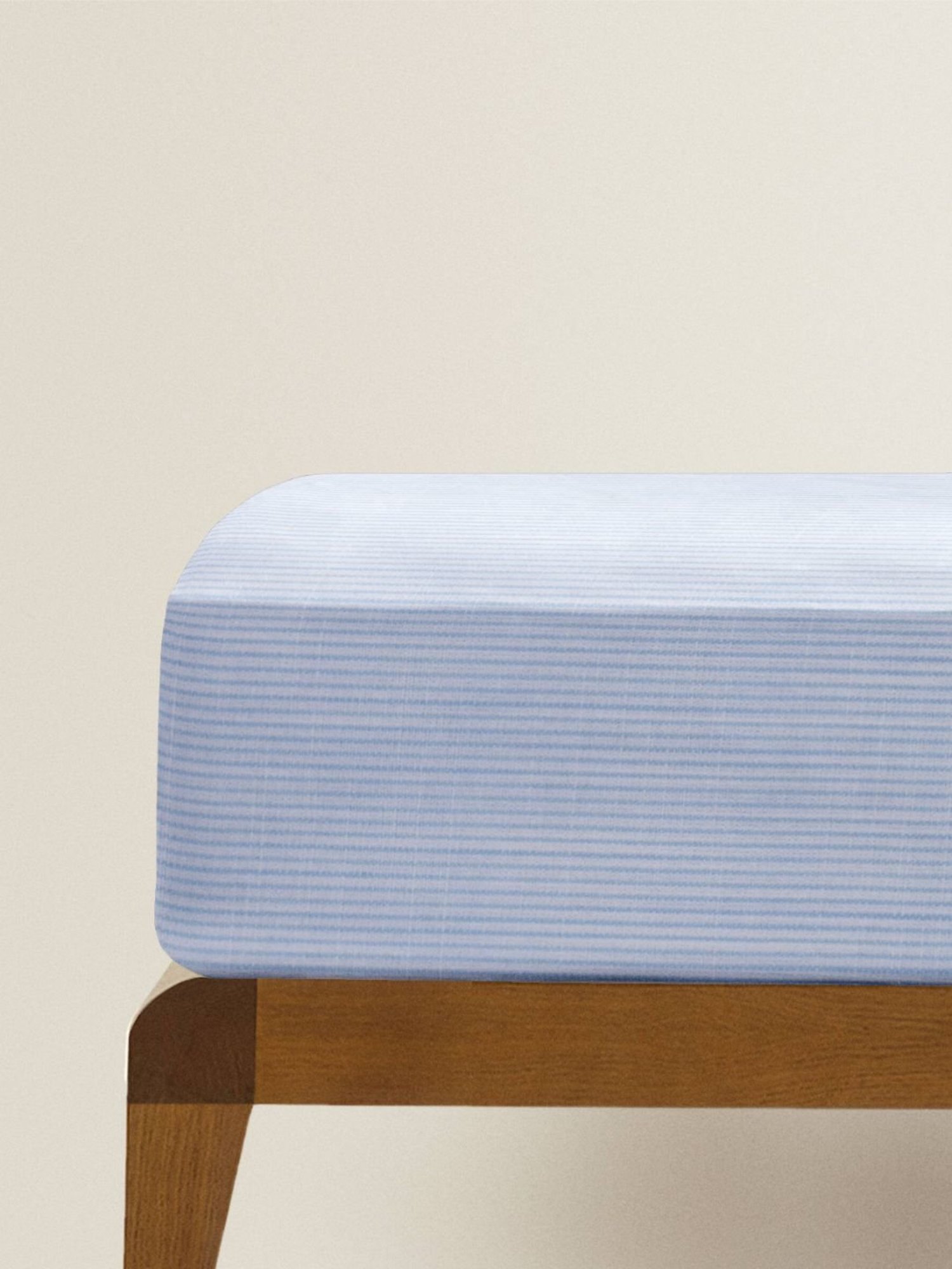 The Baby Atelier Blue Fitted Bed Sheet