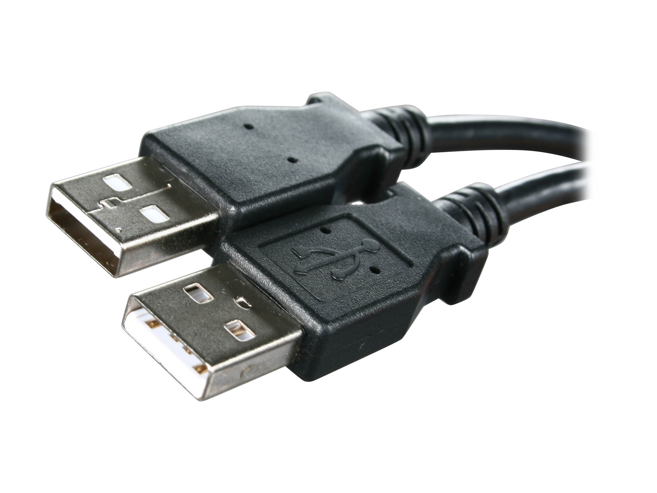 BYTECC USB2-15AA-K USB 2.0 Cable Type A Male to Type A Male Black Color