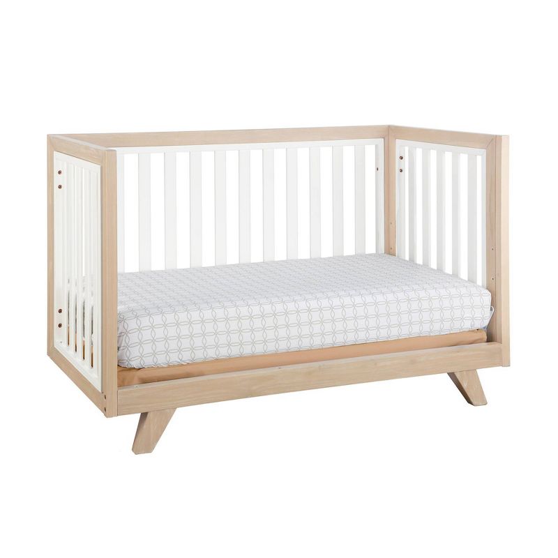Karla Dubois Wooster Convertible 3-in-1 Crib - Two-Tone Almond