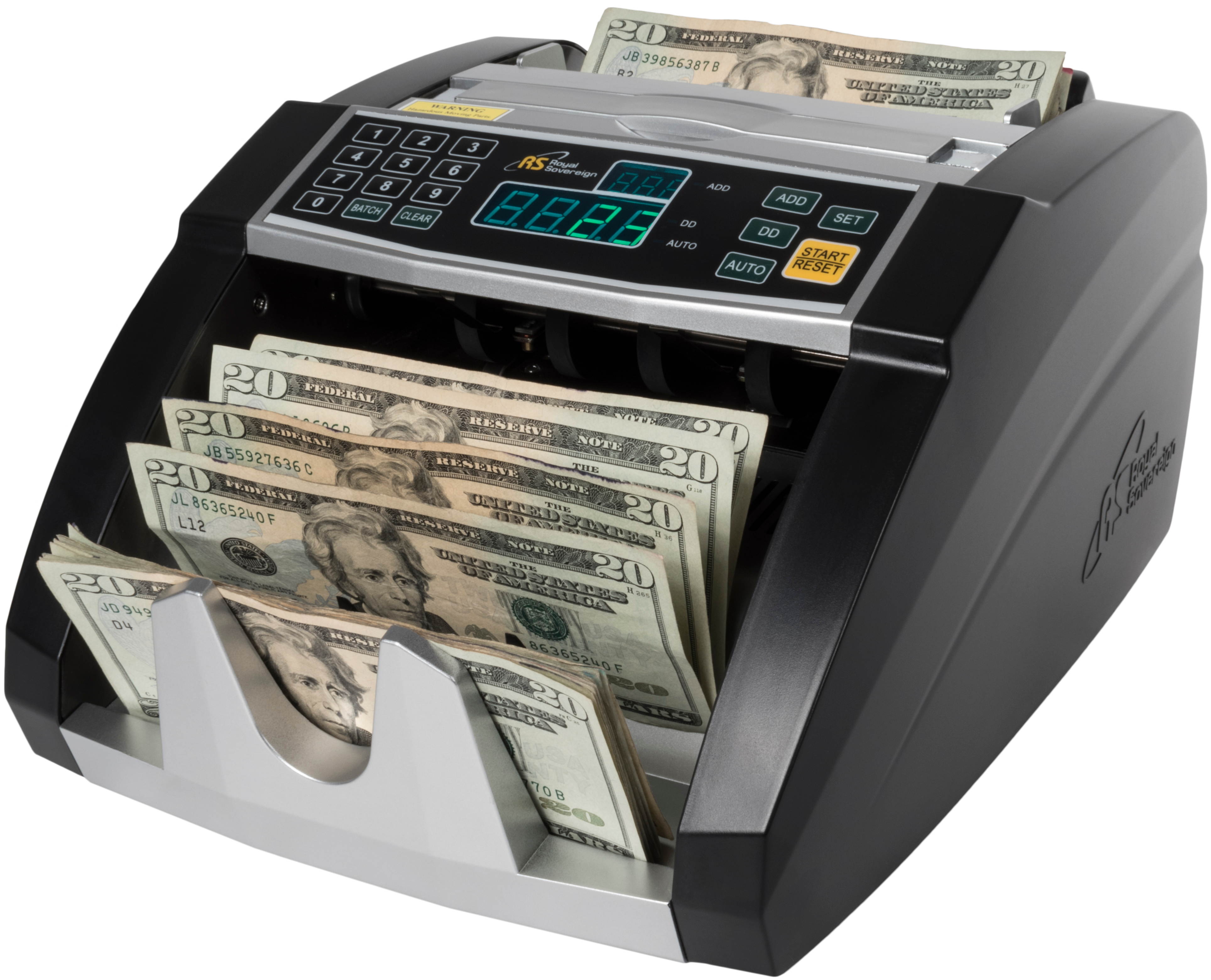 Royal Sovereign Electric Bill Counter 1000/Bills/Min 12 3/8 x 9 7/8 x 6 1/2