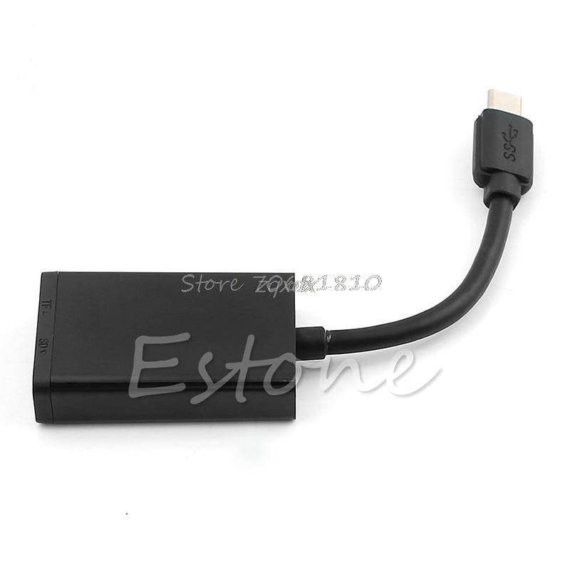 USB 3.1 Type C to Micro SD MMC SDXC TF Card Reader Adapter For Phone Z09 Drop ship