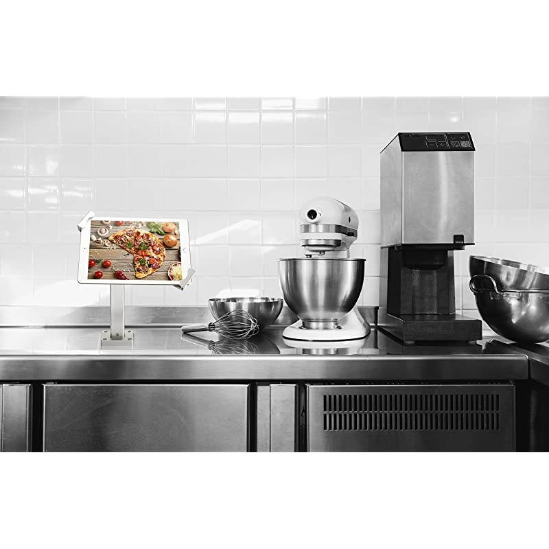 Security Tabletop Wall Mount for 713 TabletsiPad 102inch 7th 8th GeniPad Air 3iPad Mini 5129inch iPad Pro11inch iPad ProiPad Gen 6Surface Pro 4 More Silver