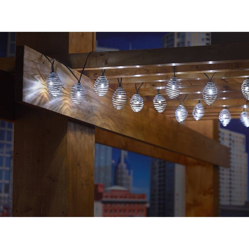 LED Solar String Lights Silver - Smart Solar