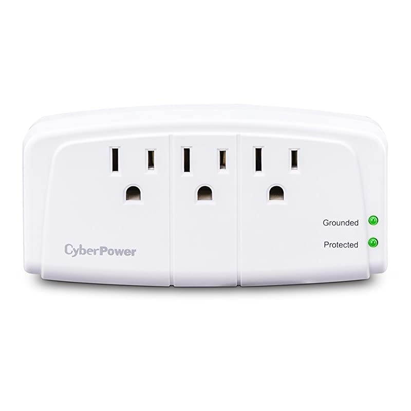 CSB300W Essential Surge Protector 900J125V 3 Outlets Wall Tap