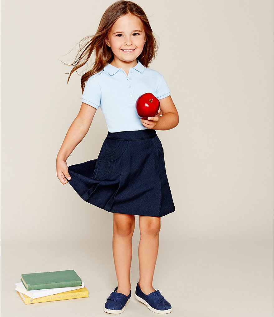 Nautica Little Girls 4-6X Pleated Skort